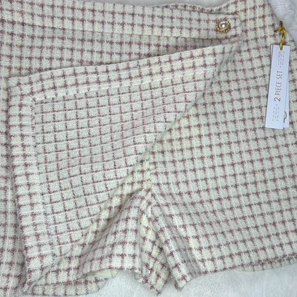 House of Harlow Tweed Jacket & Skort Set - Picture 4 of 11